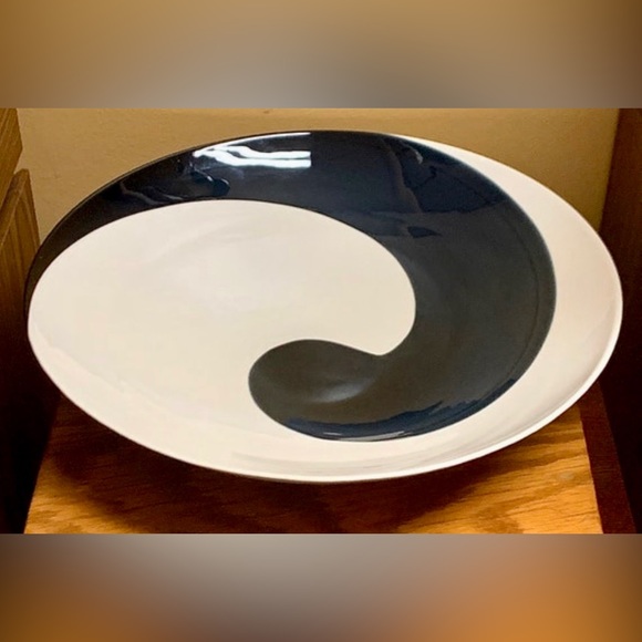 16” MURANO Certified Italian Art Glass Pearlescent Centerpiece Tabletop Bowl - Picture 2 of 10